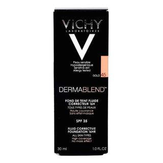 Vichy Dermablend Fluido 45 Pomo 30 Ml