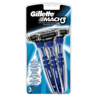 Gillette Mach 3 Manual Disposable Razor 3'S