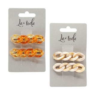 Lamoda Braided Tortoiseshell Clips at Reavley Chemist GH