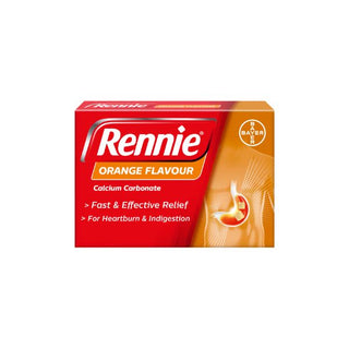 Rennie Orange Flavour Antacid 24 Chewable Tablets t Reavley Chemist Gh