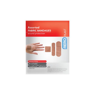Aeroplast Assorted Fabric Bandages 20s at Reavley Chemist GH