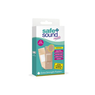 Safe and Sound Extra Strength Plasters 12s  at Reavley Chemist GH