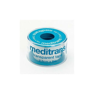 Meditrans Transparent Tape 2.5cm X 5m at Reavley Chemist GH