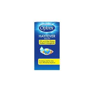 Optrex Hayfever Relief Eye Drops 10ml at Reavley Chemist GH