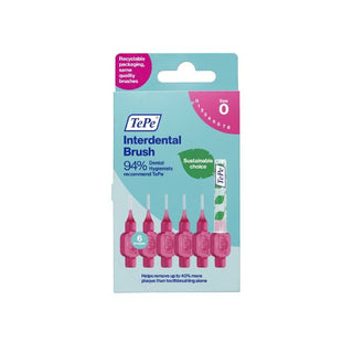 TePe Interdental Brush Size 0 x6 Brushes at Reavley Chemist GH