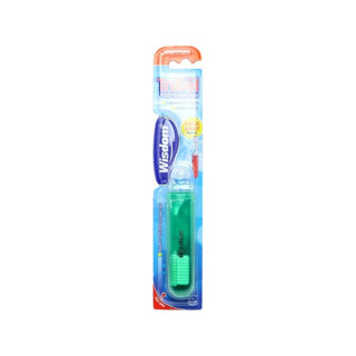 Wisdom Travel Toothbrush – Medium Bristles at Reavley Chemist GH