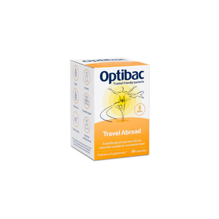 Optibac Probiotics For Travelling Abroad 20 Capsules at Reavley Chemist GH
