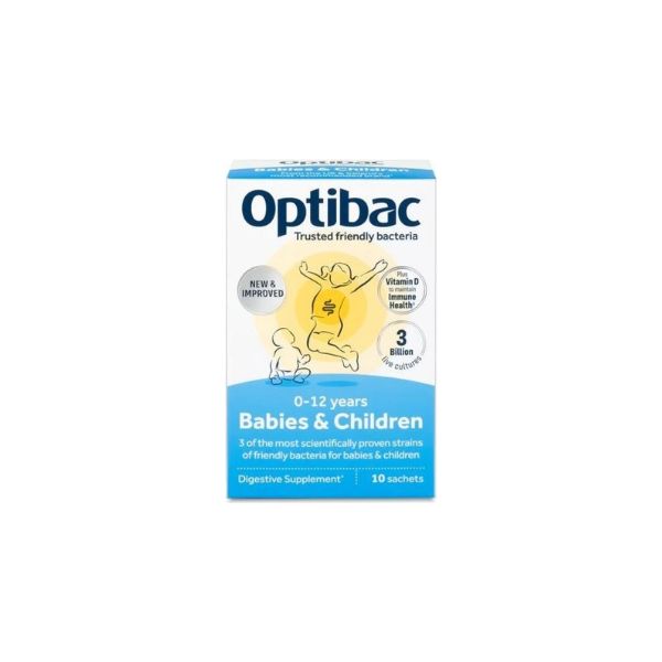 Optibac Probiotics For Babies and Children 10 sachets – Reavley Chemist GH