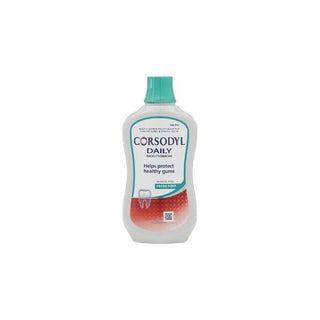 Corsodyl Daily Fresh Mint Alcohol Free Mouthwash 500ml at Reavley Chemist GH