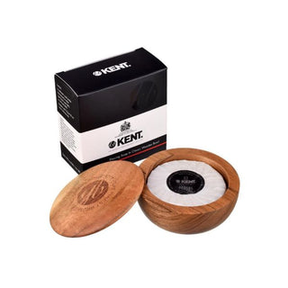 Kent Shaving Soap with Wooden Shaving Bowl at Reavley Chemist GH
