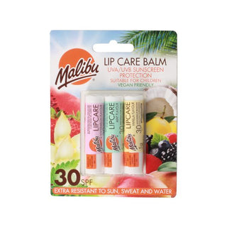 Malibu Lip Care Balm 30 SPF Pack of 3 at Reavley Chemist GH