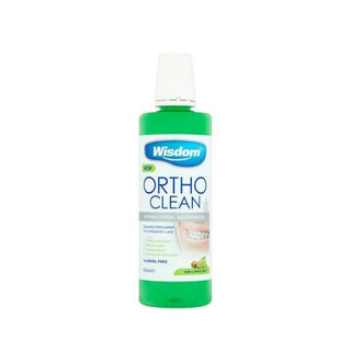 Wisdom Ortho Clean Antibacterial Mouthwash 500Ml at Reavley Chemist GH