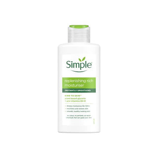Simple Replenishing Rich Moisturiser, 125ml at Reavley Chemist GH