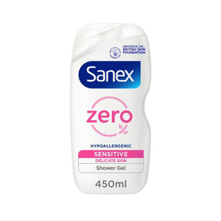 Sanex Zero% Hypoallergenic Sensitive Shower Gel 225ml