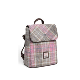 Glen Appin Harris Tweed Mini Backpack- Tummel