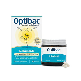 Optibac Probiotics S. Boulardii — 40 Capsules at Reavey Chemist GH