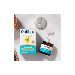 Optibac Probiotics S. Boulardii — 16 Capsules at Reavley Chemist GH
