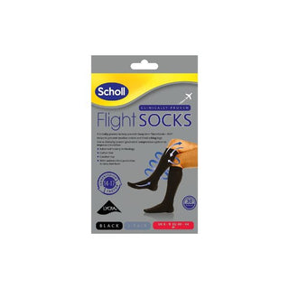 Scholl Flight Socks Black Color, UK 6-9 at Reavley Chemist GH