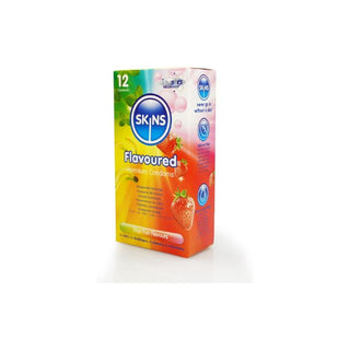 Skins Condoms Flavoured 12 Pack at Reavley Chemist GH