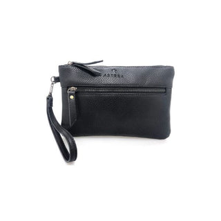 Faux Leather Clutch Black at Reavley Chemist GH