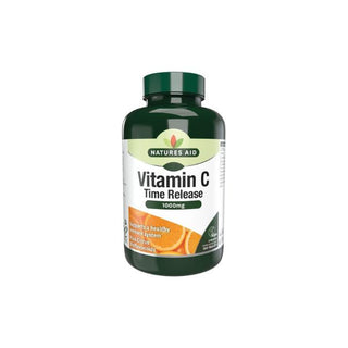 Natures Aid Vitamin C 1000mg Time Release 120 Tablets at Reavley Chemist Gh