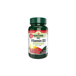 Natures Aid Vitamin D3 Daily Strength 400iu 120 tablets at Reavley Chemist GH