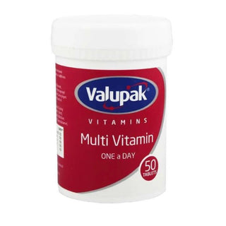 Valupak Vitamins Multi Vitamin One A Day 50 Pack