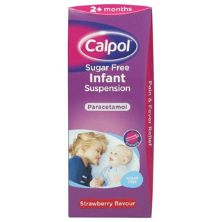 Calpol Infant Strawberry Flavoured Sugar Free Suspension 200ml