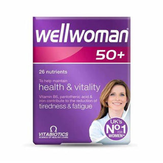 VITABIOTICS Wellwoman 50+ 30 Tablets