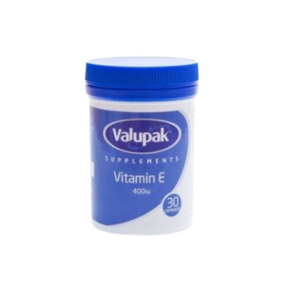 Valupak Plus Vitamin E 400iu Capsules 30s