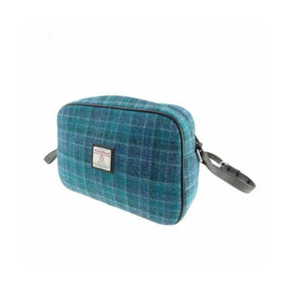 Glen Appin Harris Tweed Avon Shoulder Bag- Light Blue at Reavley Chemist GH