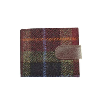 Glen Appin Harris Tweed Barra Coin Wallet In Rust Check at Reavley Chemist GH