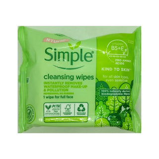 Simple Cleansing Facial Wipes 25's At Reavley Chemist GH