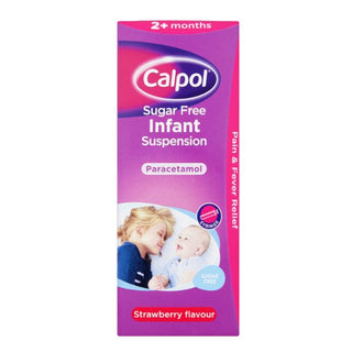 Calpol Infant Suspension – Strawberry Flavour, 100ml