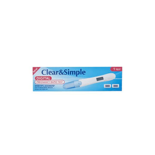 Clear & Simple Digital Pregnancy Rapid Test- 1 Test at Reavley Chemist GH