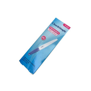 Clear & Simple Pregnancy Test Stick 1 Test at Reavley Chemist GH