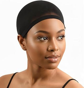 Stocking Wig Cap Black One Size