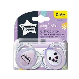 Tommee Anytime Orth Soother 0-6 Months AT REAVLEY CHEMIST GH
